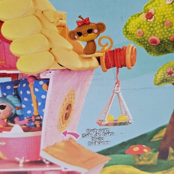 New Lalaloopsy Mini Sew Sweet Dollhouse Playhouse Doll House Blossom Flowerpot + - Picture 12 of 16